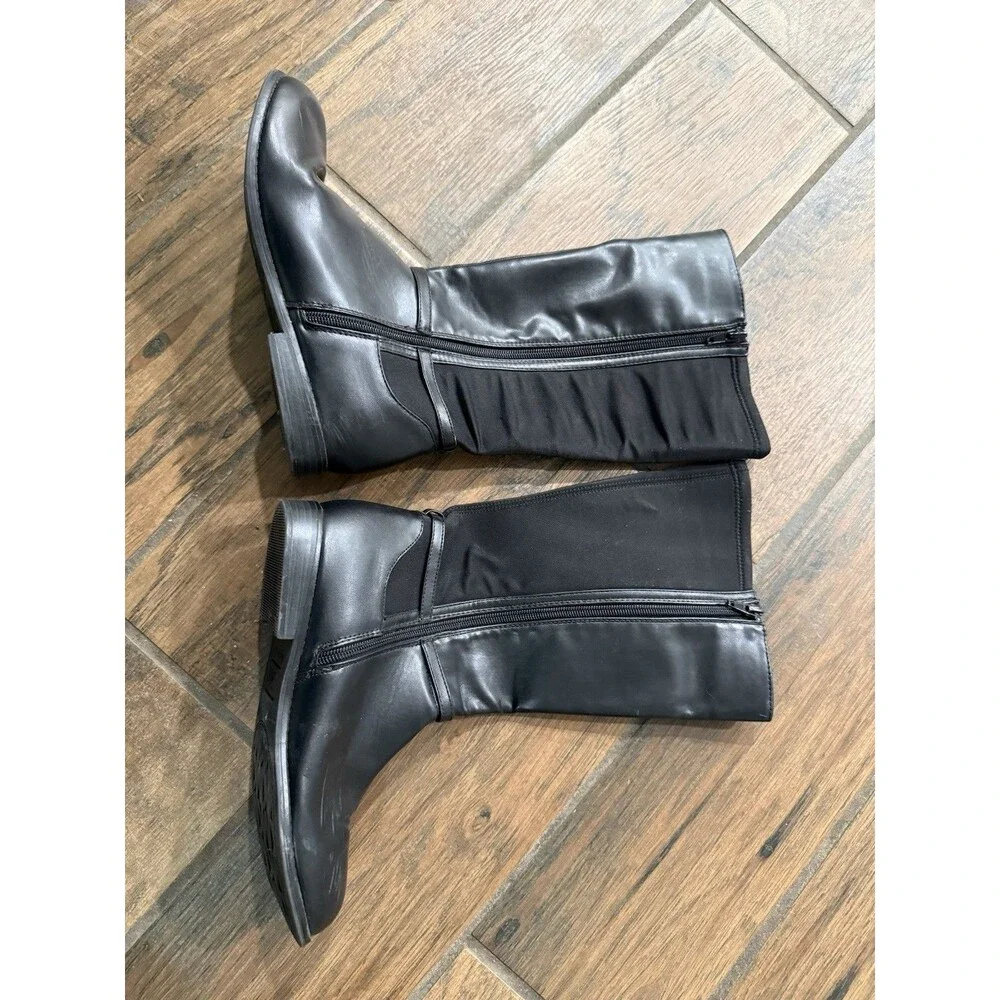 Michael Kors Black Emma Kaya Boots 4